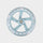 Cruiser LED Wheel: Frosty Blue