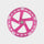 Cruiser LED Wheel: Berry Pink