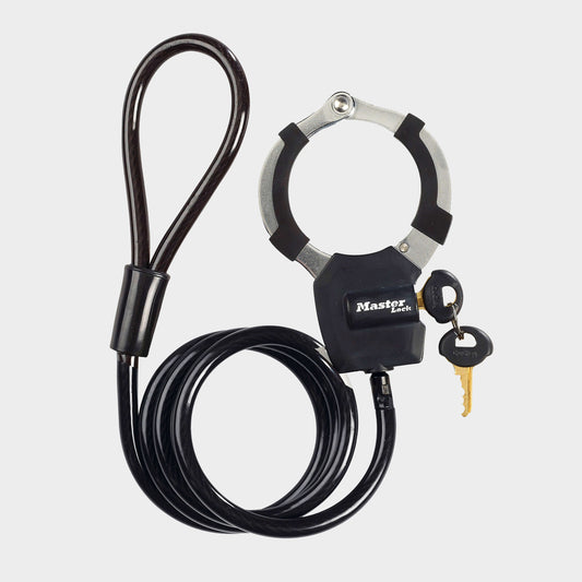 Cuff and Cable Lock: Black