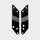 Micro Flex Pair of Holder Plates: Black