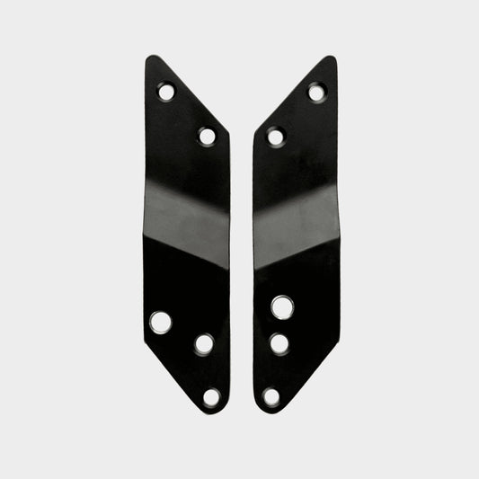Micro Flex Pair of Holder Plates: Black