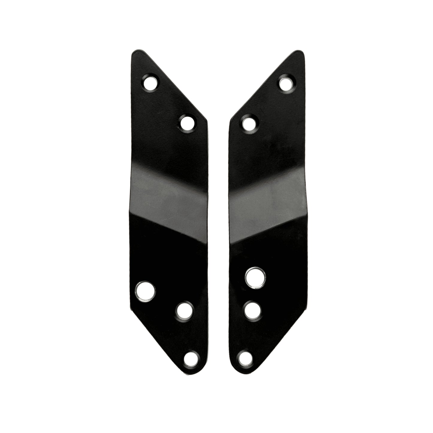 Micro Flex Pair of Holder Plates: Black