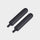Mini 2 Grow Seat Footrest Pegs (2 pcs): Black