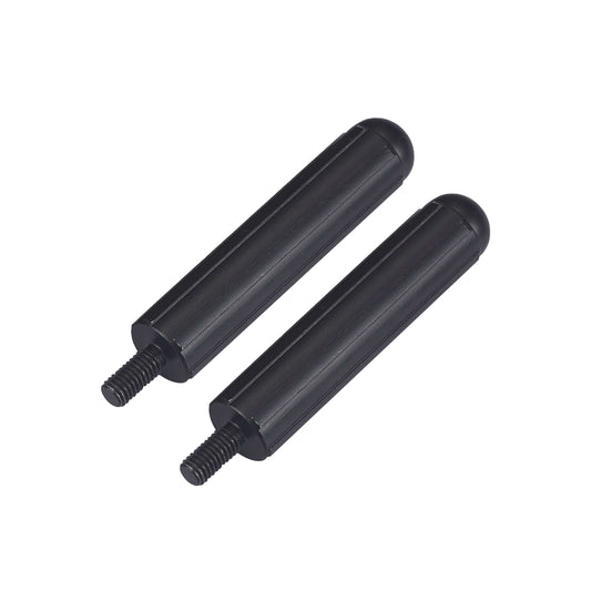 Mini 2 Grow Seat Footrest Pegs (2 pcs): Black