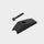 Mini Micro 3in1 Axle Bolt that attaches seat to frame: Black