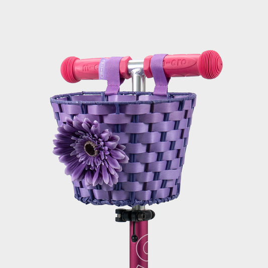Flower Basket 70% part recycled: Purple