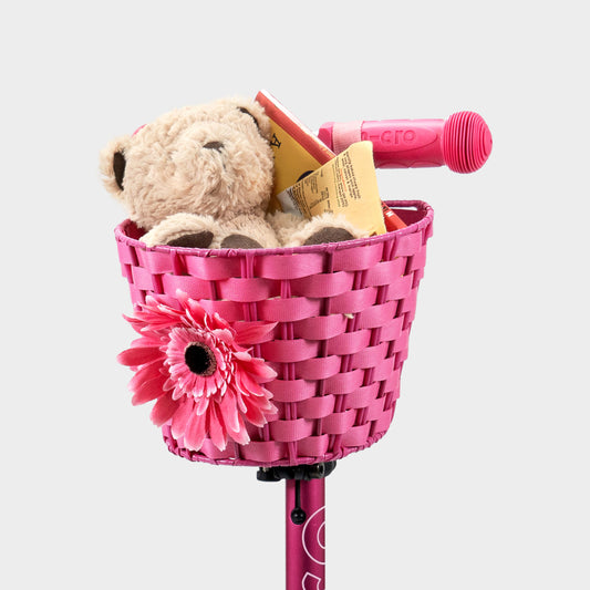Flower Basket 70% part recycled: Pink