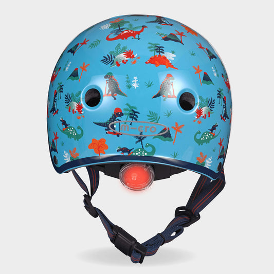Printed Helmets for Bikes and Scooters: Dinosaur