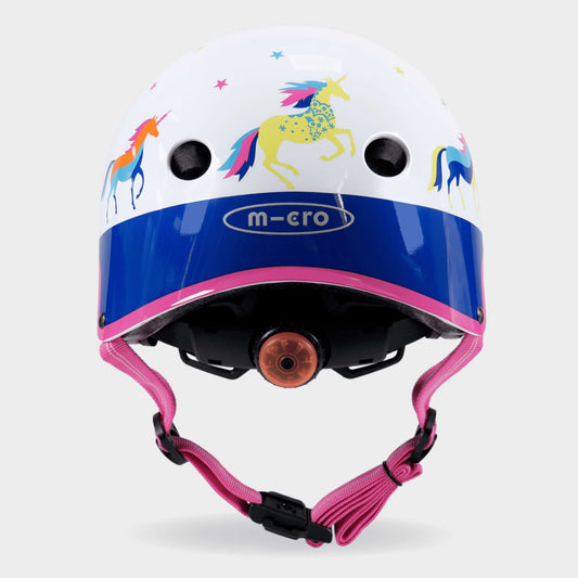 Printed Helmet for Bikes and Scooters: Unicorn