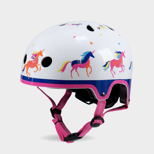 Printed Helmet for Bikes and Scooters: Unicorn