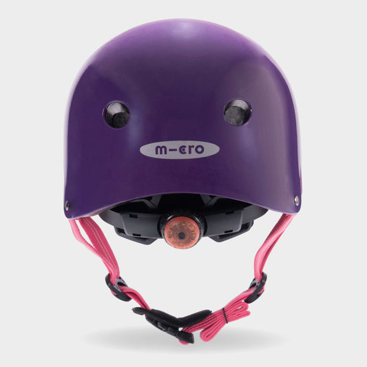 Printed Helmet for Bikes and Scooters: Ombre Purple/Pink