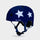 Printed Helmet for Bikes and Scooters: Navy Star