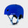 For Bike and Scooters Plain Helmet: Glossy Blue