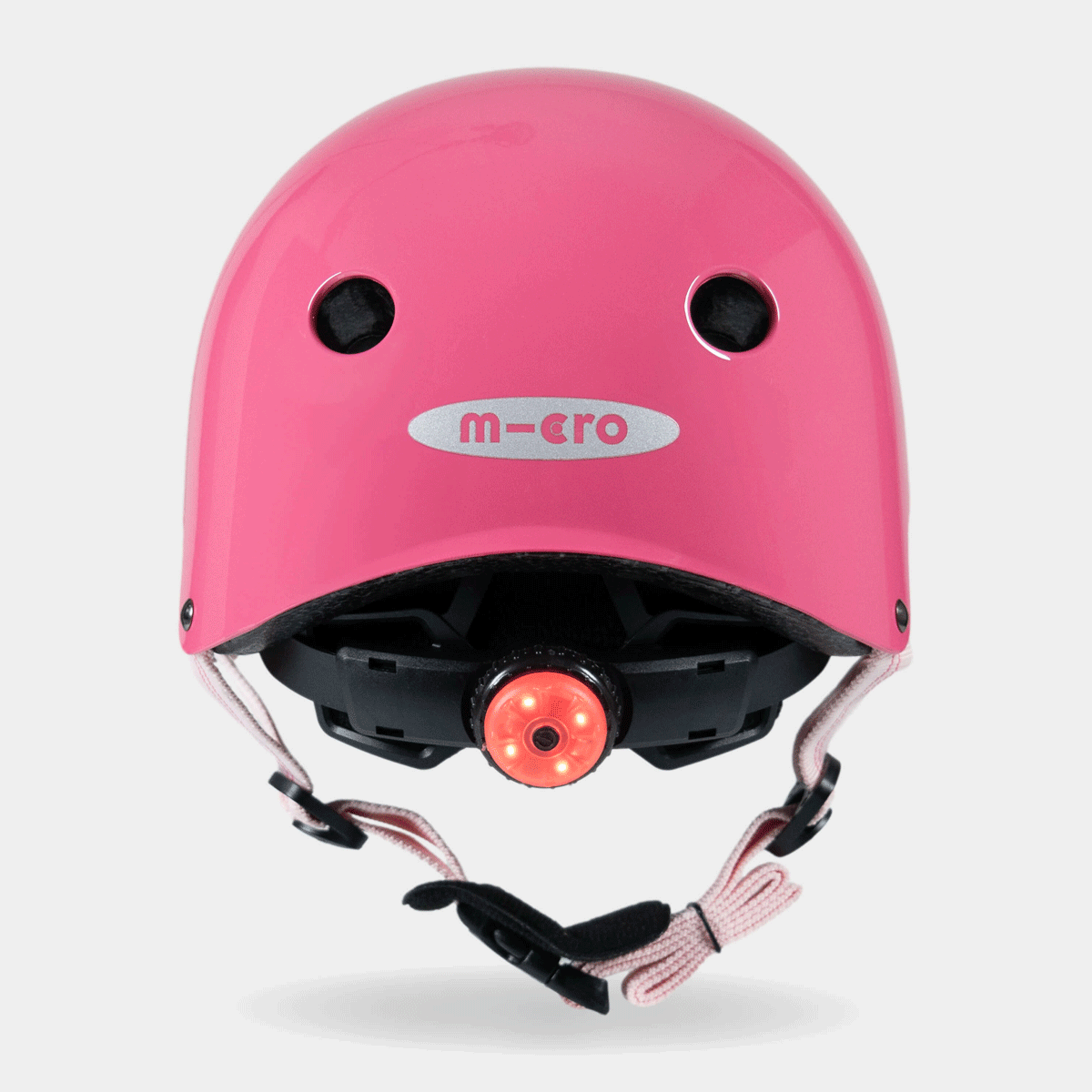 Plain Helmet For Bikes and Scooters: Glossy Pink