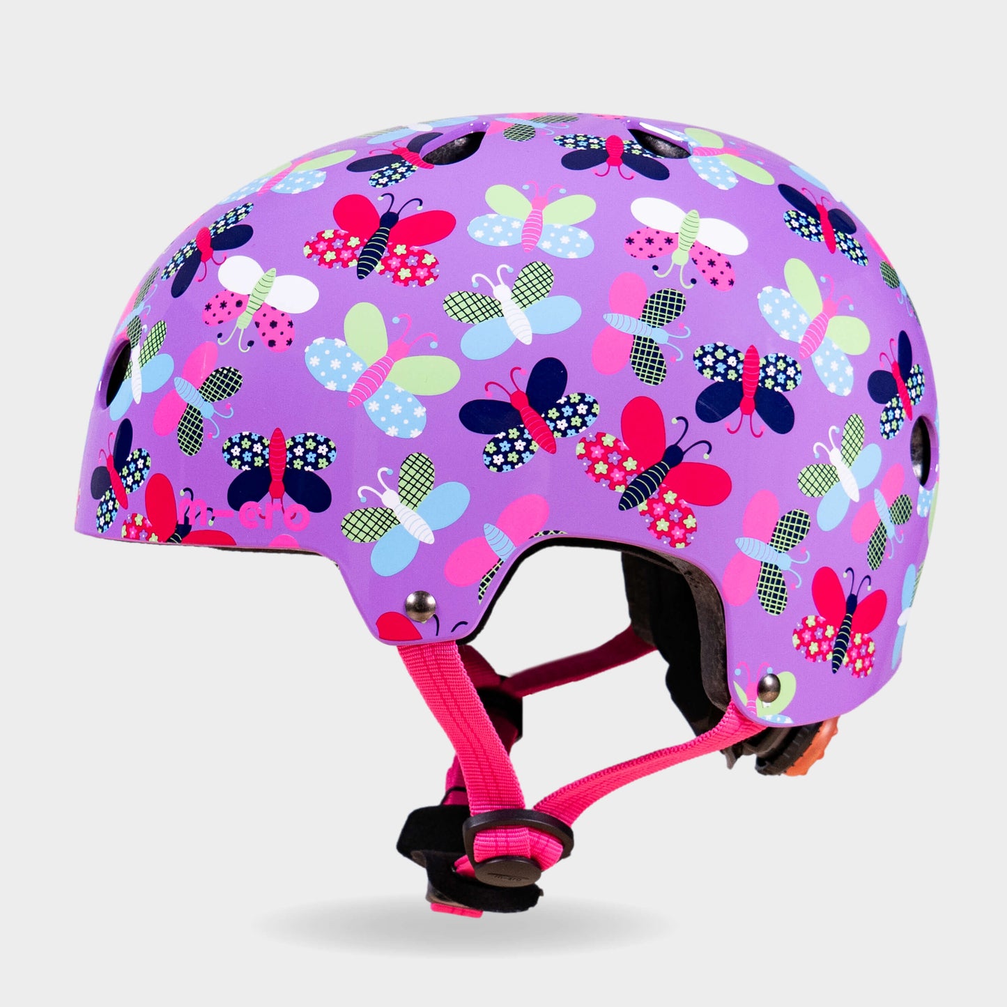 Printed Helmets for Bikes and Scooters: Butterfly Print