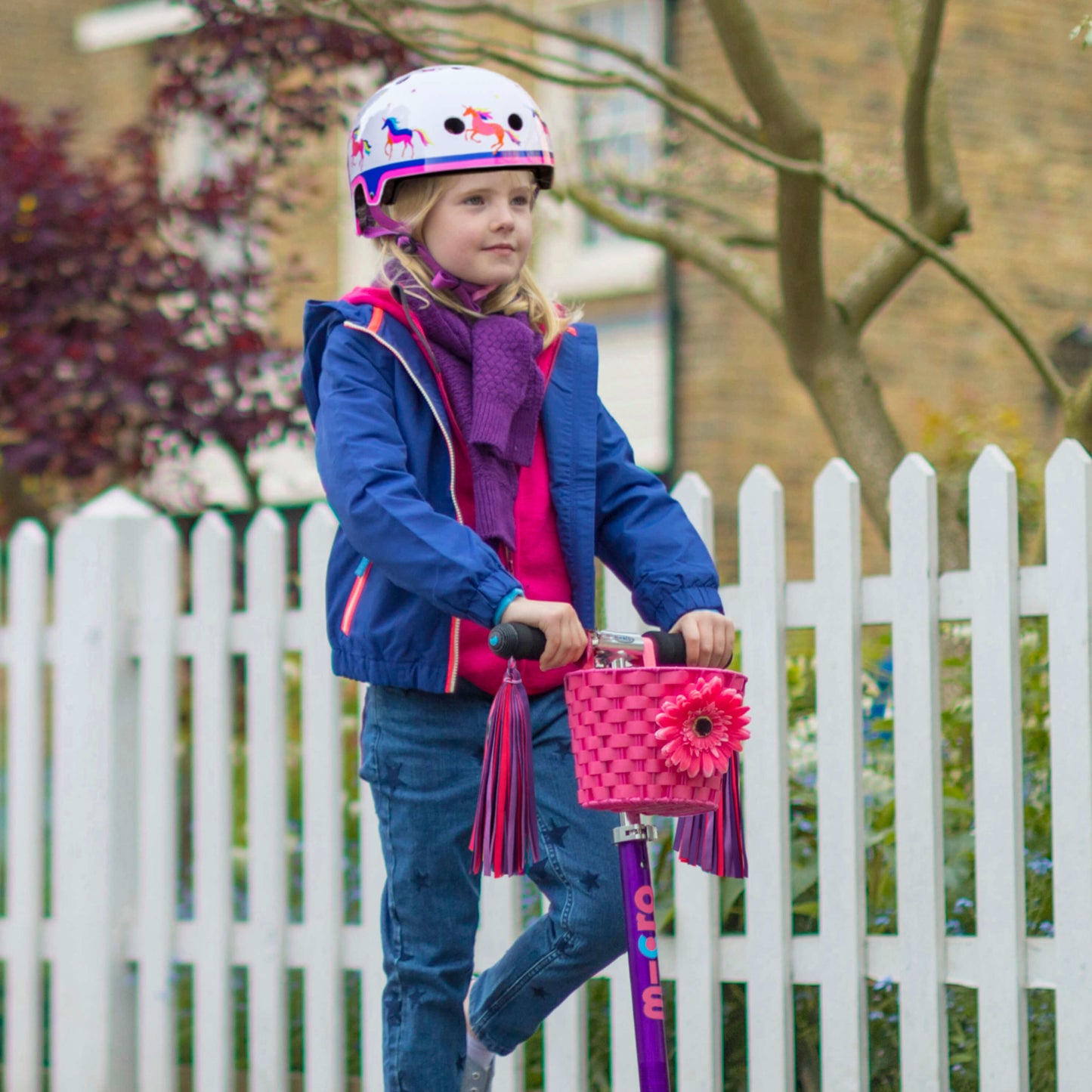 Eco Ribbons For All Bikes and Scooters: Purple