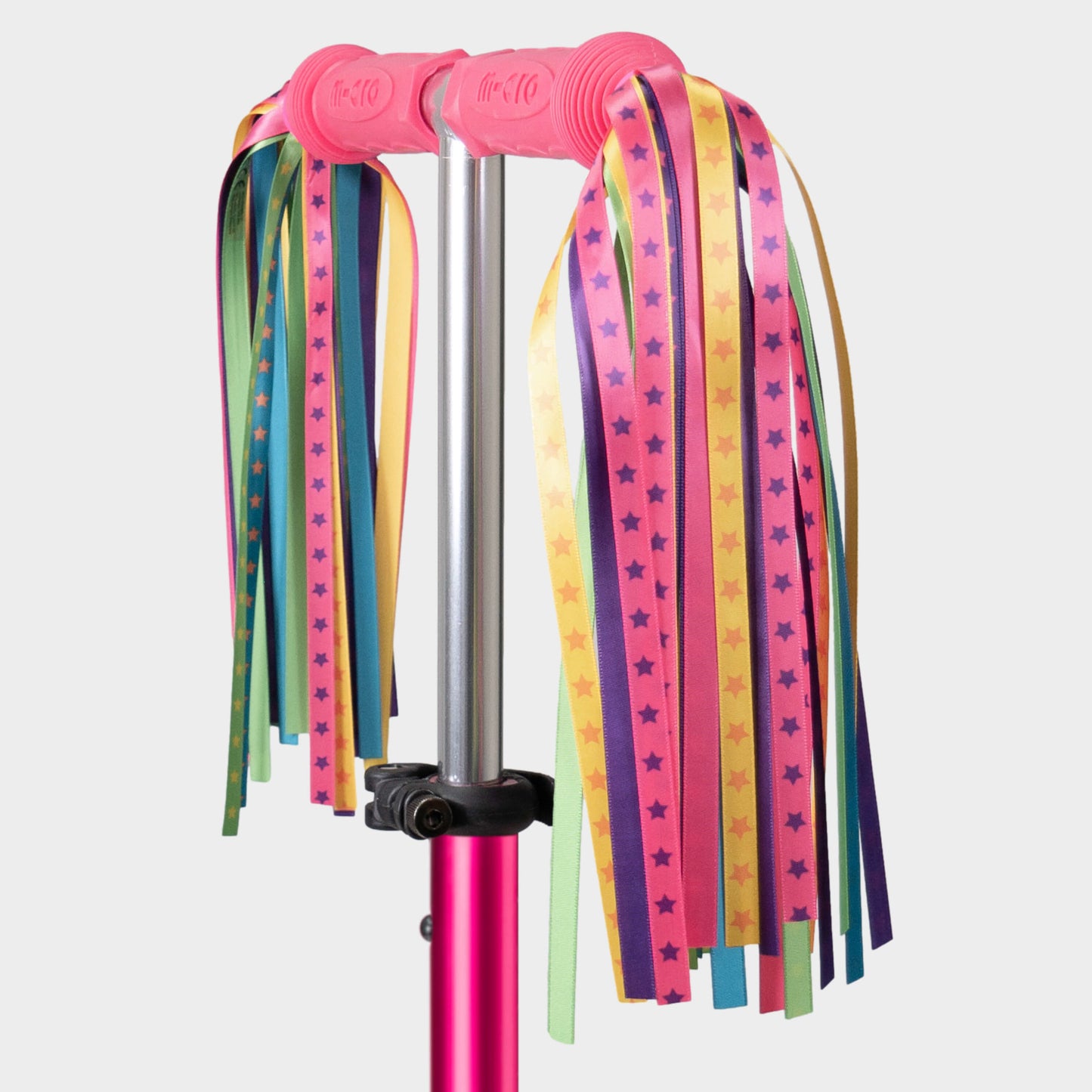 Eco Printed Ribbons For MICRO Rubber Grips: Rainbow Star