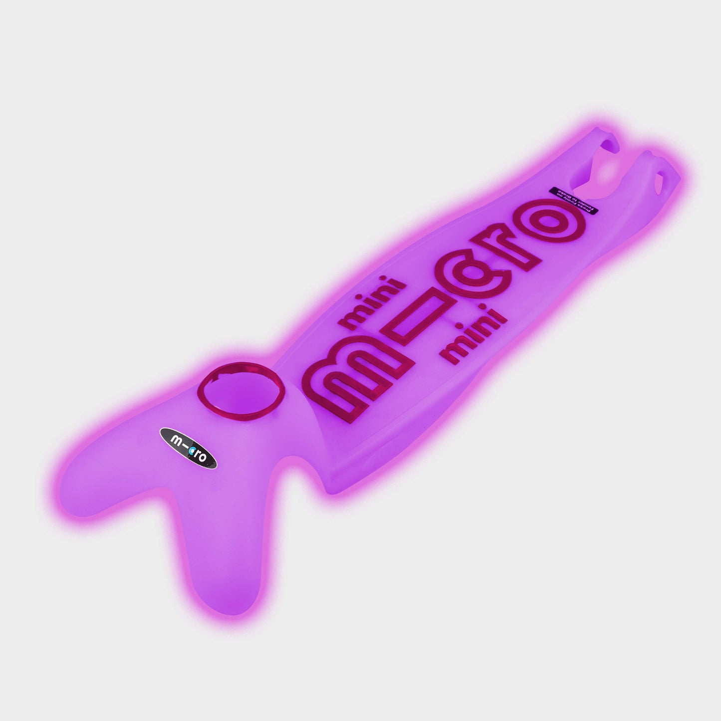 Mini Micro Light up and Glow Deck: Pink