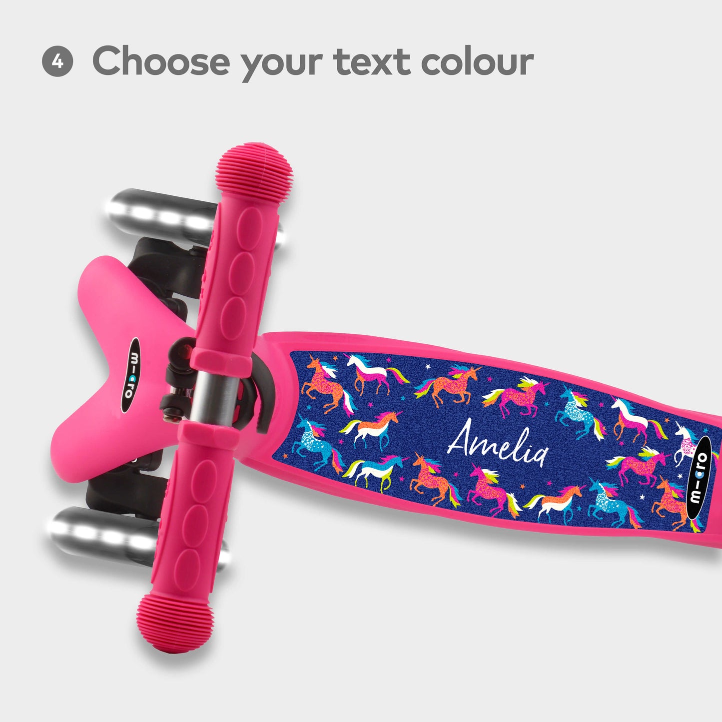 Mini Micro Personalised Deck Mini Micro Personalised Deck: Plain Pink