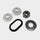 Micro Kickboard Mounting Screws /  Washer: Silver