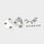 Micro Flex Fixation Plate incl. Screws: Silver