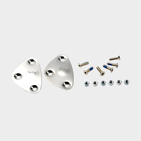 Micro Flex Fixation Plate incl. Screws: Silver