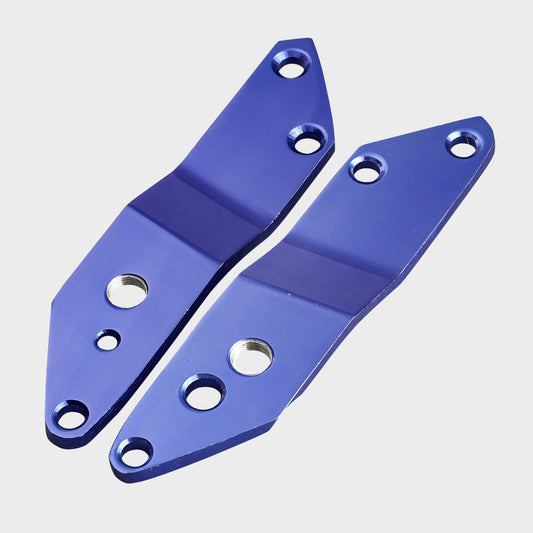 4544 Blue Stripe Sprite Holder Plate: Blue