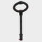 Mini Micro O-Bar Handle Bar: Black