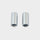 Micro Classic Spacers x 2: Silver