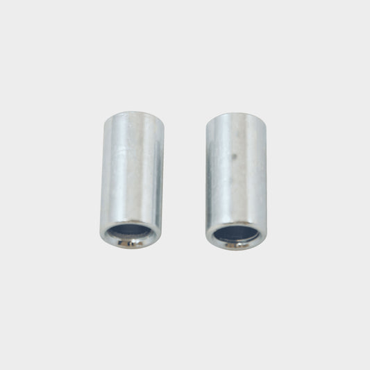 Micro Classic Spacers x 2: Silver