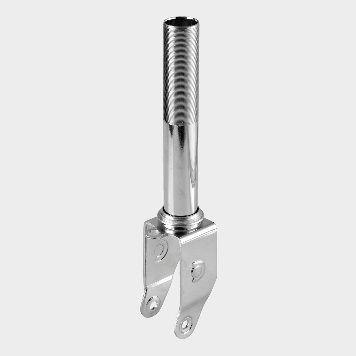 Micro Flex Steering Fork: Silver