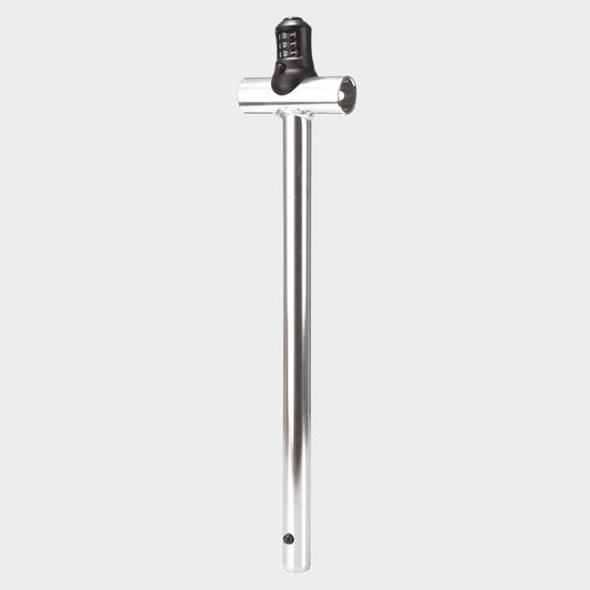 1647 - Upper T Tube - Micro Black/white Interlock: Black