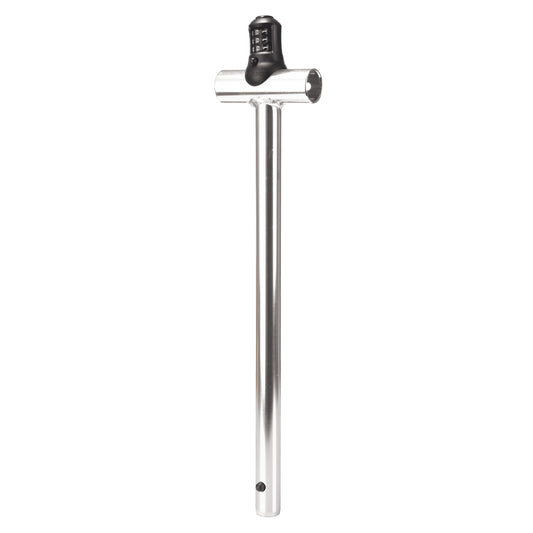 1647 - Upper T Tube - Micro Black/white Interlock: Black