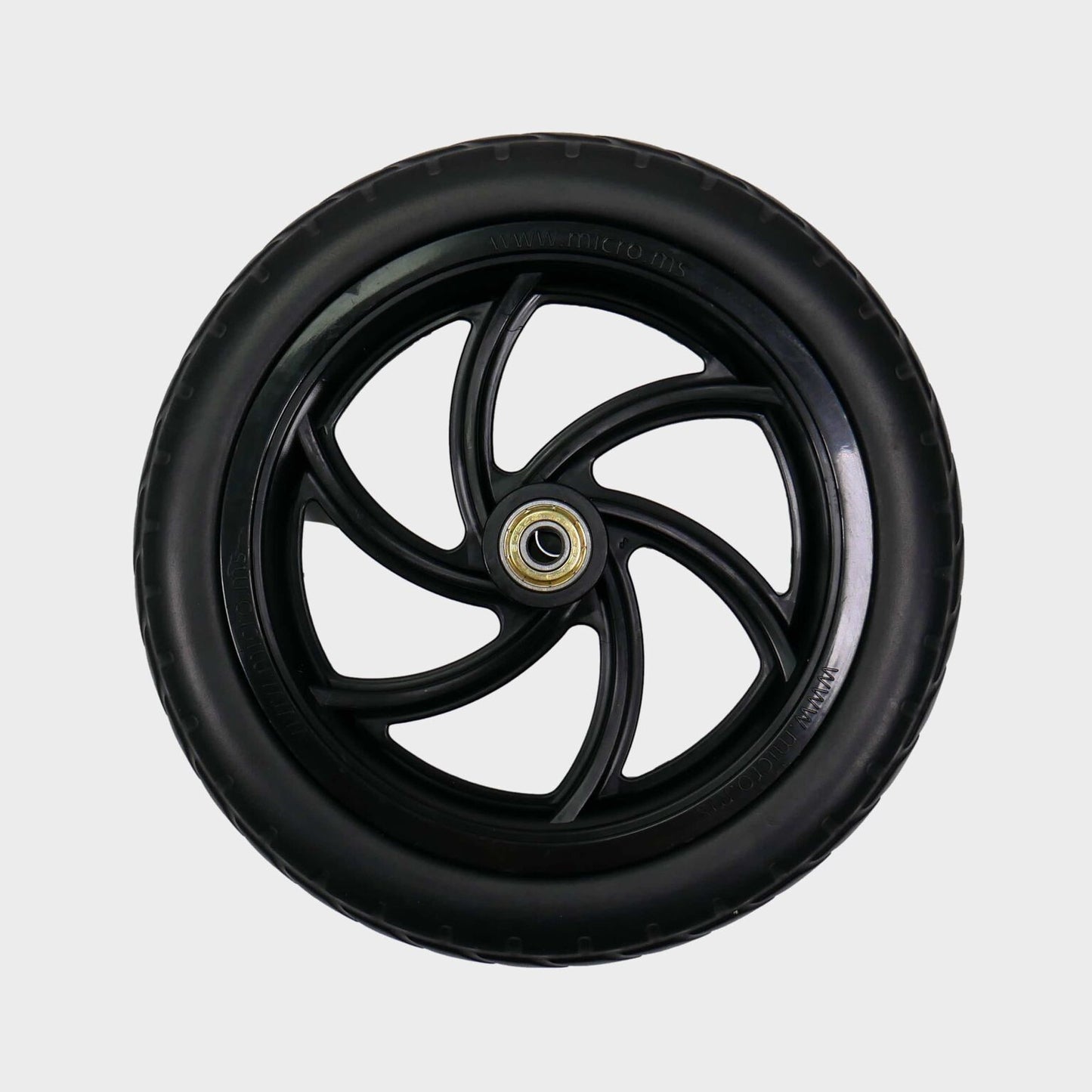 Micro Balance Bike 2in1 with Stabilisers Wheel: Black
