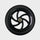 Micro Balance Bike 2in1 with Stabilisers Wheel: Black