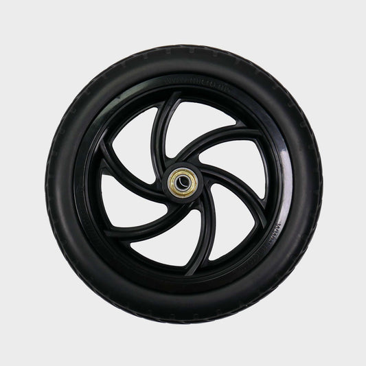 Micro Balance Bike 2in1 with Stabilisers Wheel: Black