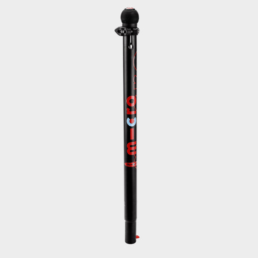1593 - Maxi Joystick Stem - Black/Red: Black