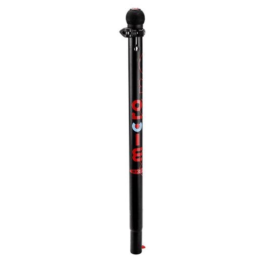 1593 - Maxi Joystick Stem - Black/Red: Black