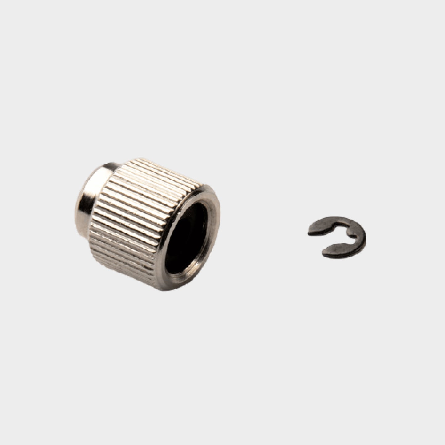 2 piece nut locking clip: Silver