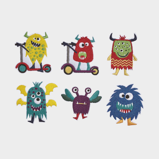 Mini Micro Luggage Patches Mini Micro Luggage Patches: Monster