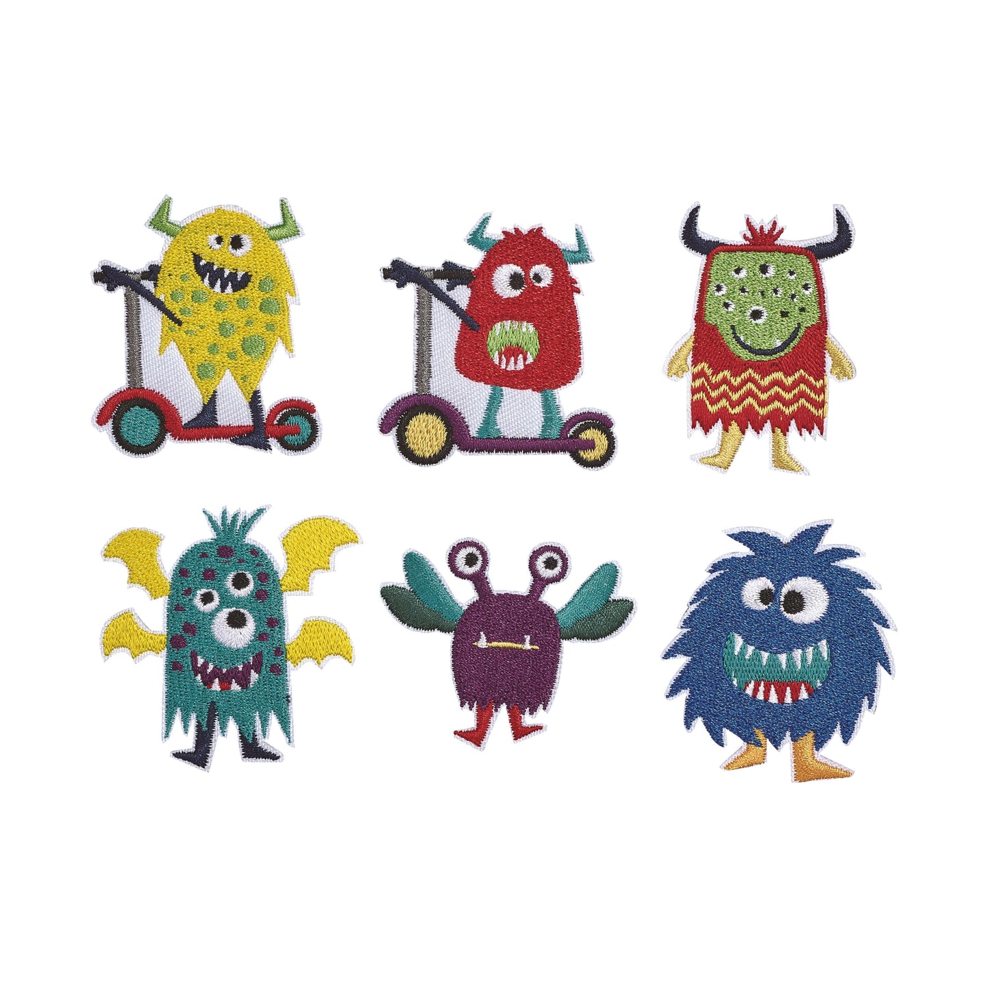 Mini Micro Luggage Patches Mini Micro Luggage Patches: Monster