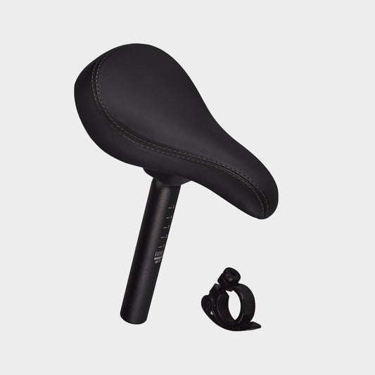 Micro Balance Bike Deluxe Seat & Clamp: Black