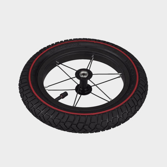 Micro Balance Bike Deluxe Wheel and Axle: Black