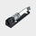 Micro Cruiser Kickstand: Black /  Silver