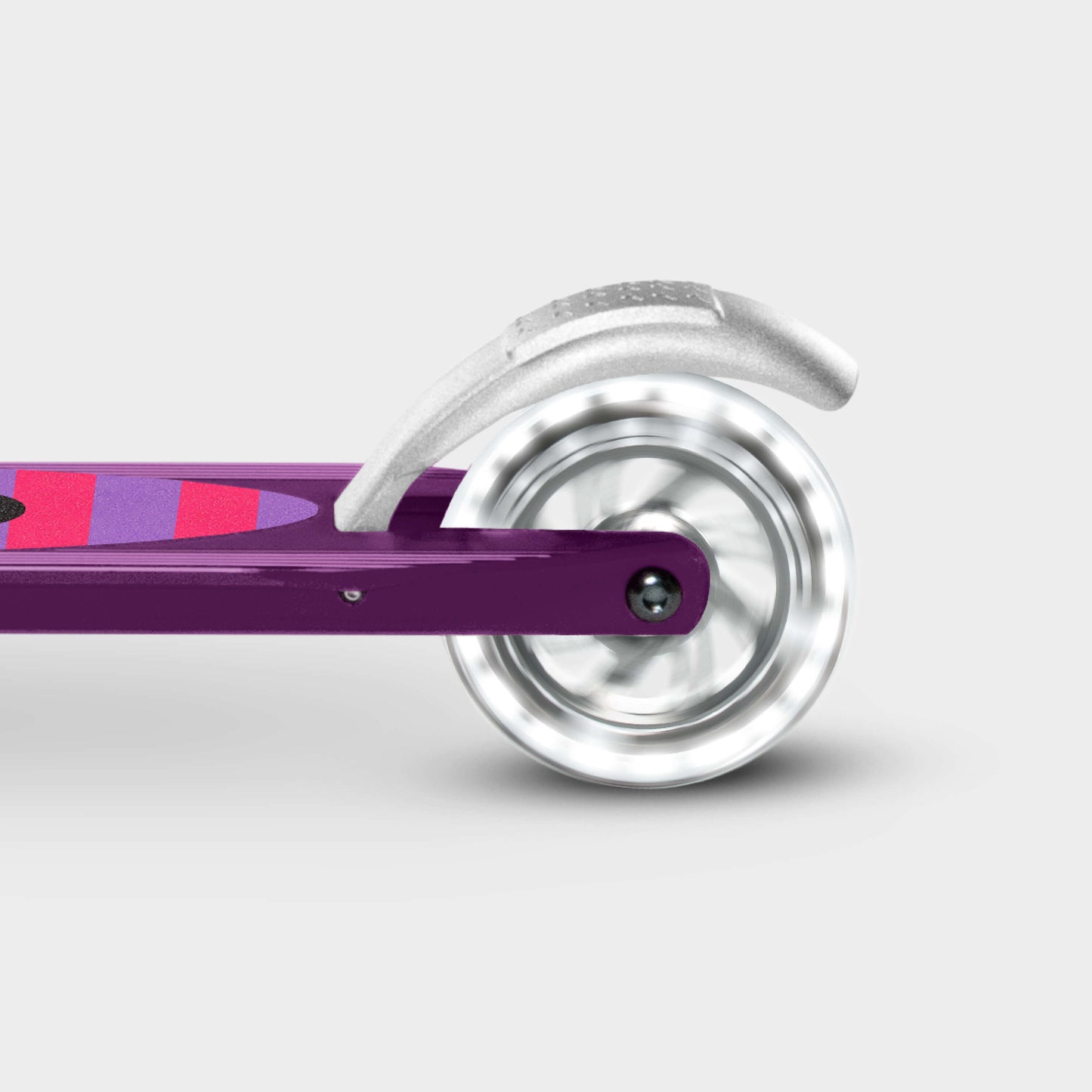 Micro Sprite LED Rear Wheel: Clear