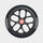 Sprite Suspension Wheel 145mm: Black