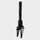 Micro Suspension Steering Fork: Silver