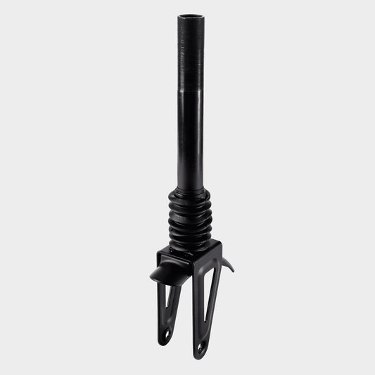 Micro Suspension Steering Fork: Silver