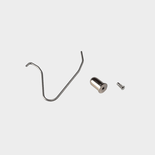 Bolt and Spring for T Bar: Black