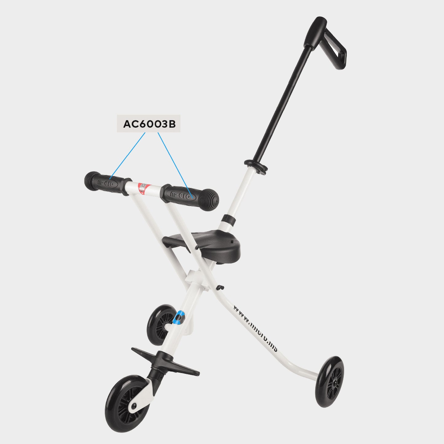 Micro Trike Pair of Grips: Black